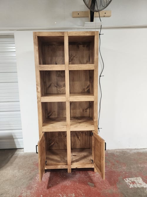 MODEL 1086 - Custom Linen Tower | Storage Stand in Storage by Limitless Woodworking