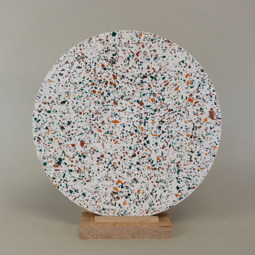 Round Terrazzo 11" - Kaleidoscope | Coaster in Tableware by Tropico Studio