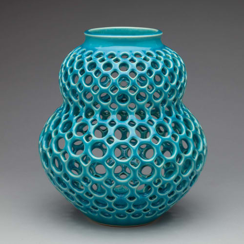 Aveline Pierced Tabletop Sculpture, Femme Collection | Decorative Objects by Lynne Meade