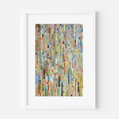 Traces | Collage in Paintings by Amelia Coward