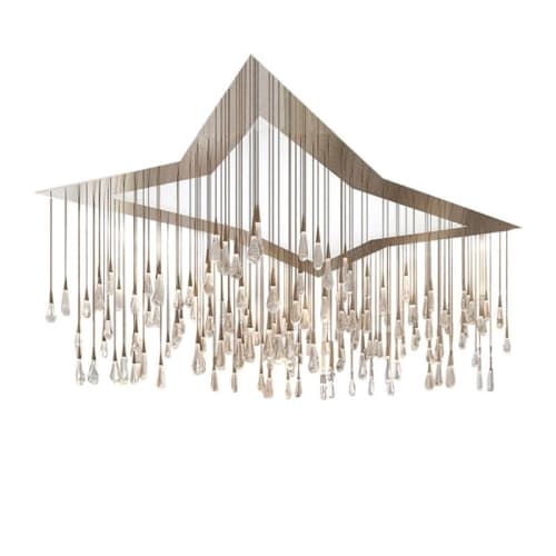 Alan Mizrahi AK4002X "The Pour" Skinny X | Chandeliers by Alan Mizrahi Lighting Design