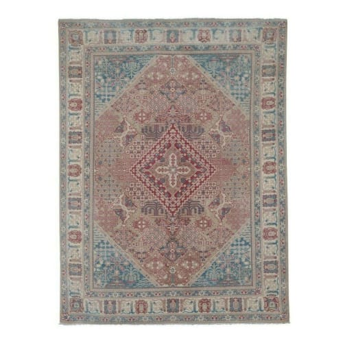 Vintage Unusual Faded Turkish Oushak Rug - Dining Room | Rugs by Vintage Pillows Store