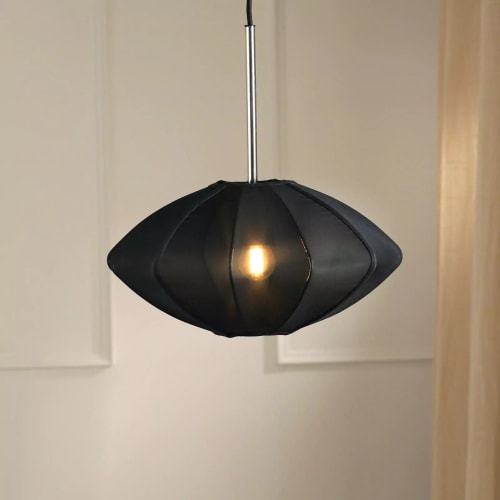 Luxe Collection - Tokyo Lamp (Black) | Pendants by FIG Living