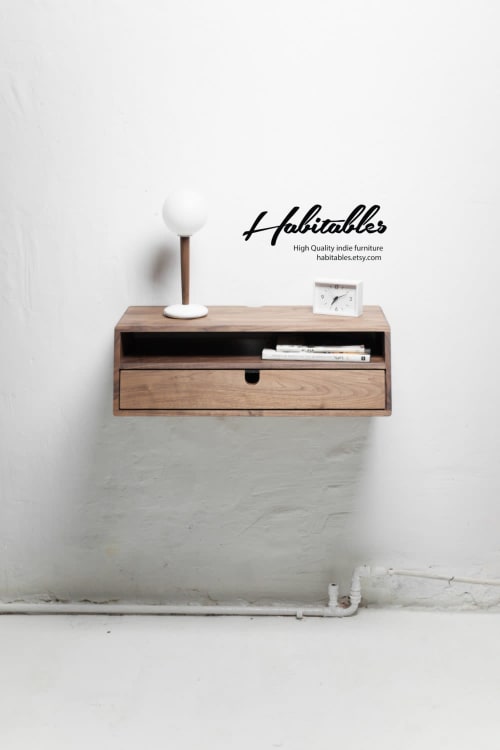 Hallway Table Entryway Floating Console | Console Table in Tables by Manuel Barrera Habitables