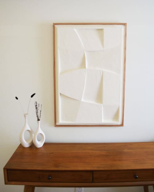 No. 34 Plaster Wall Relief | Wall Hangings by Joseph Aurelius