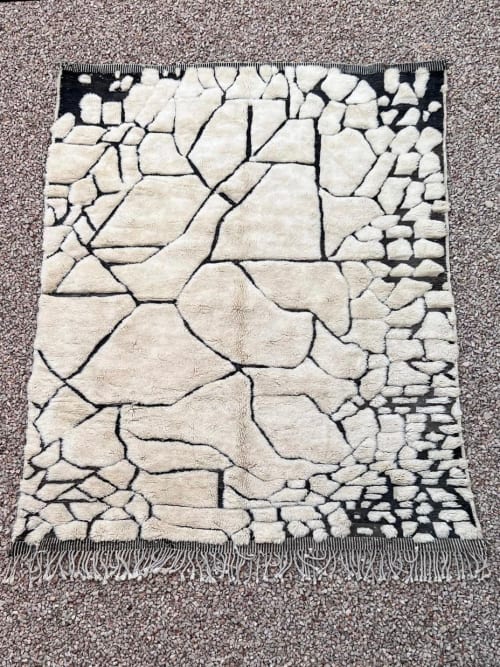 Mrirt Beni Ourain Rug "MARBLE" | Area Rug in Rugs by East Perry