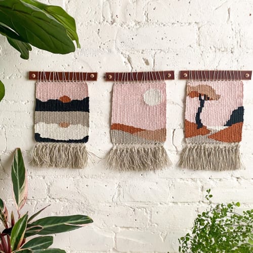 Woven Sandscapes DIY KIT | Tapestry in Wall Hangings by Flax & Twine