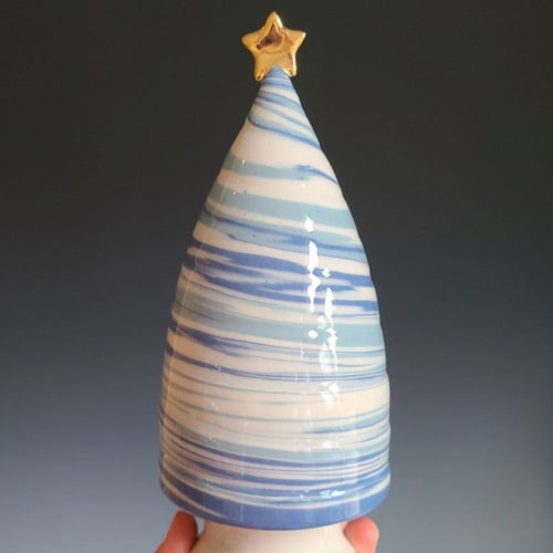 Christmas Tree Swirl 3 | Sculptures by Sorelle Gallery