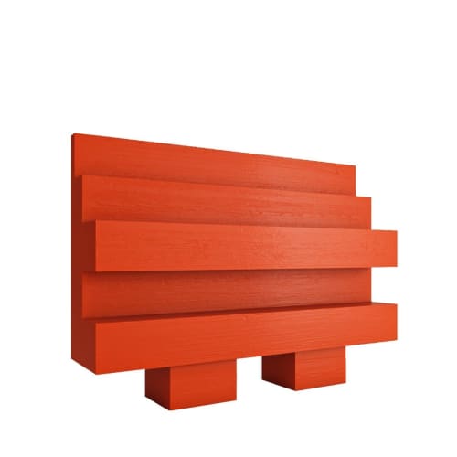 Red Bookcase | Book Case in Storage by REJO studio