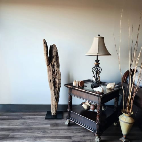 Rustic Driftwood Sculpture "Silver Chasm" | Sculptures by Sculptured By Nature  By John Walker