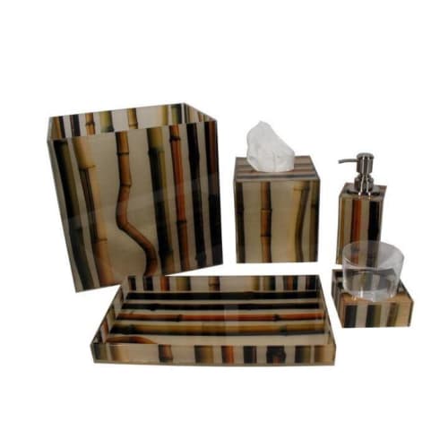 BAMBOO (Bath Collection) | Toiletry in Storage by Oggetti Designs