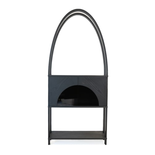 ARCH Cabinet - Deep Black | Shelving in Storage by JOHI