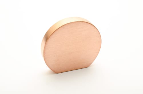 Globe 35 Brushed Copper | Knob in Hardware by Windborne Studios