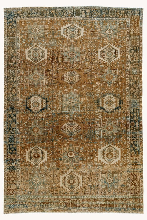 Vintage Heriz Karaja Area Rug | Caldera | Rugs by District Loom