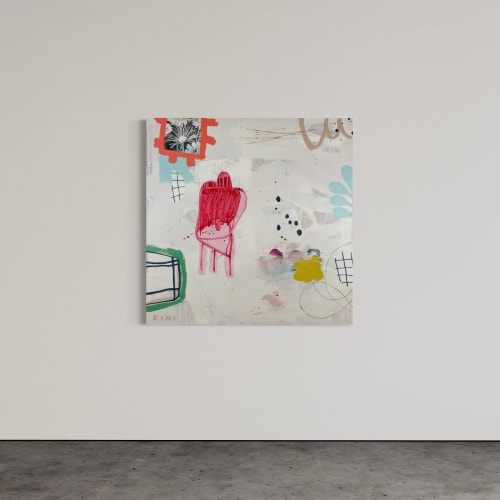 Liminal | Oil And Acrylic Painting in Paintings by Sarah Finucane