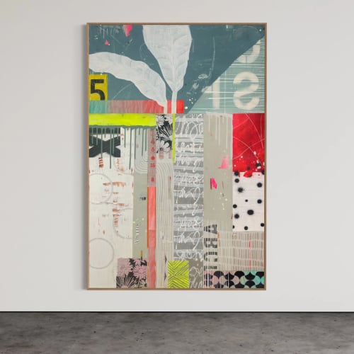 Rewrite | Oil And Acrylic Painting in Paintings by Sarah Finucane