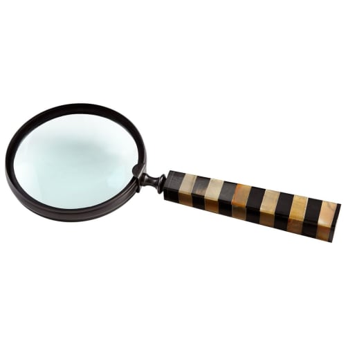 Leonard Bone Inlay Magnifying Glass | Decorative Objects by Kevin Francis Design