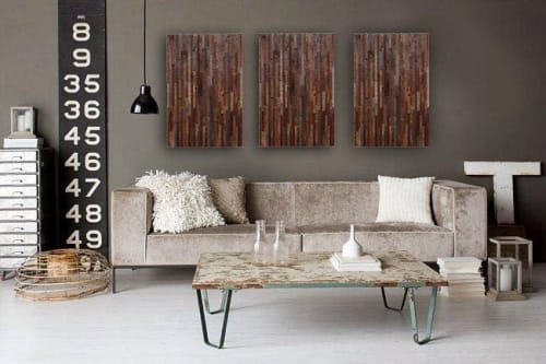 3 piece wood wall art | Wall Hangings by Craig Forget