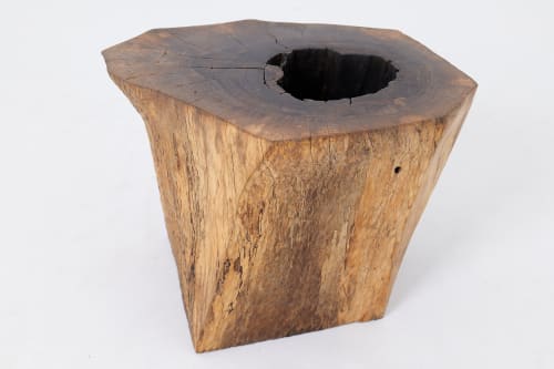 Organic, Live-Edge, Side Table, Walnut, Handmade | Tables by Logniture