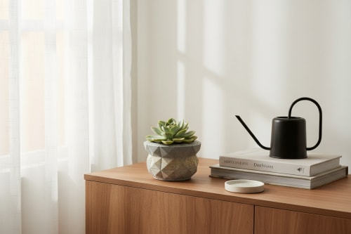 Lunar Prism Peplum Planter | Vases & Vessels by RAW & UNIQ