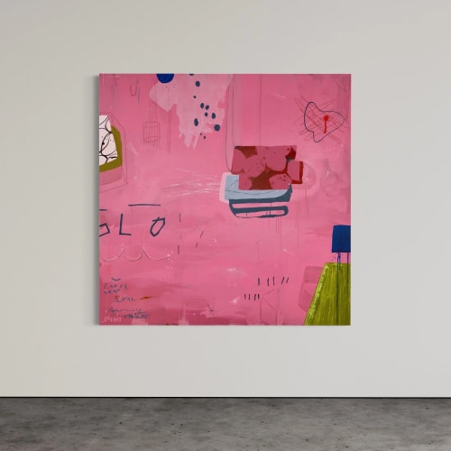 Punch Drunk | Oil And Acrylic Painting in Paintings by Sarah Finucane