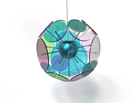 Alan Mizrahi AM2213 Orbital Lenses | Chandeliers by Alan Mizrahi Lighting Design