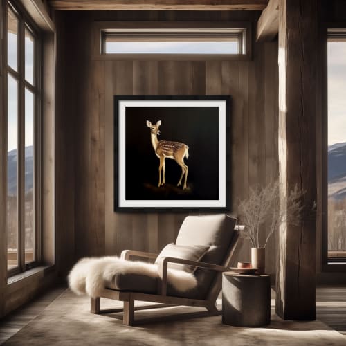 Damselfly - Square | Prints by Western Mavrik