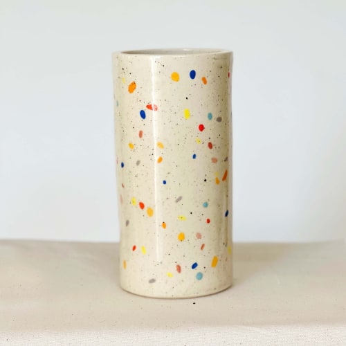 Double Sprinkles Tall Vase | Vases & Vessels by OBJECT-MATTER / O-M ceramics