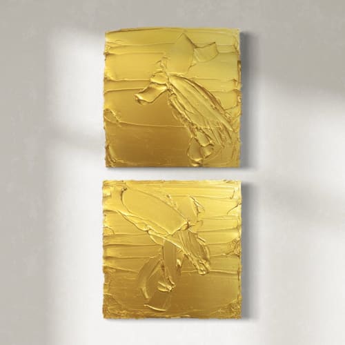 Golden Girls I | Oil And Acrylic Painting in Paintings by Teodora Guererra Fine Art