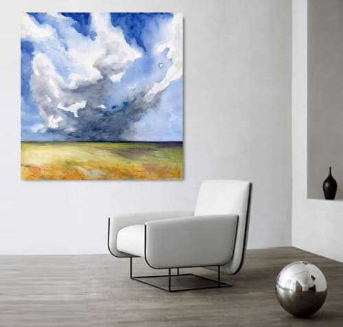 Head in the Clouds | Paintings by Brazen Edwards Artist