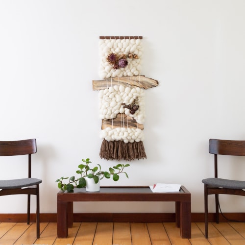 TWIGGY | Wall Hangings by Keyaiira | leather + fiber | Artist Studio in Santa Rosa