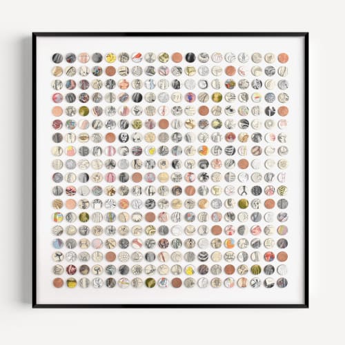 Everything Turns to Dust | Collage in Paintings by Amelia Coward