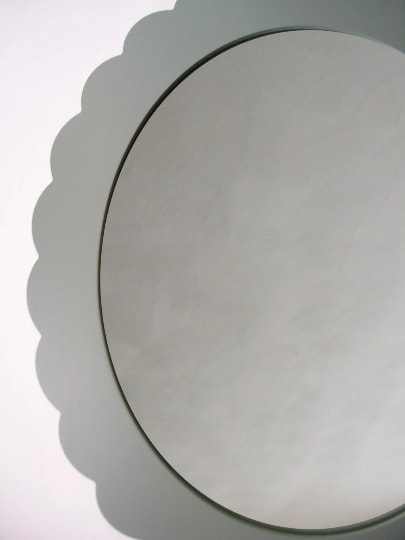 Scalloped Mirror | Decorative Objects by Dust Furniture