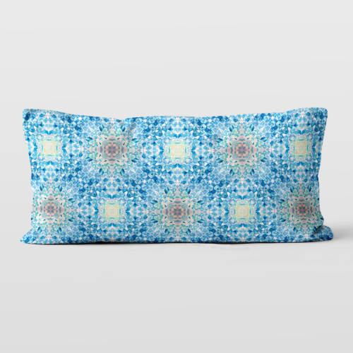Catalina Mosaic 12x24 Lumbar Pillow Cover | Pillows by Brandy Gibbs-Riley