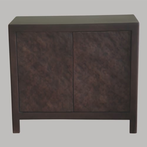 Maureen Solid Mango Wood 2-Door Accent Cabinet | Storage by Mango Furniture Co. Inc.