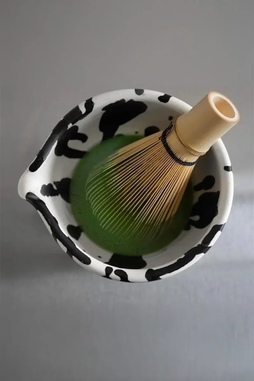 Rock Ceramic Matcha Bowl | Dinnerware by OWO Ceramics