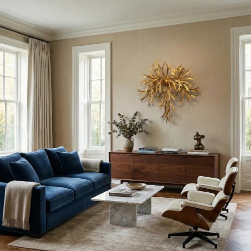 Radial Flora: A Masterpiece in the Art-in-Metal-Mediums Movement | Sculptures by Lago Luna Studio