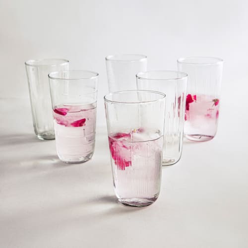 Tall Glasses Set of 6 | Drinkware by The Collective