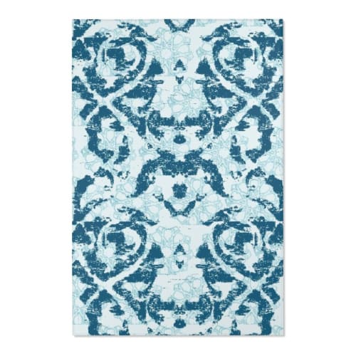Damask and Receive Area Rug | Rugs by Odd Duck Press