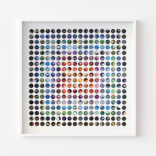 Galaxies | Collage in Paintings by Amelia Coward