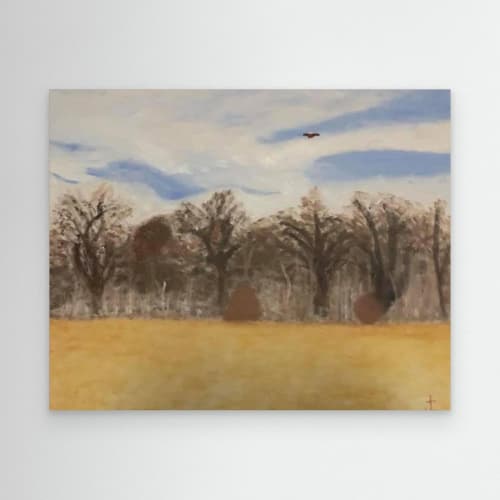 Elm Crest Park in the spring time : Jonathan Lysdahl | Decorative Objects by Art of Jonathan Lysdahl
