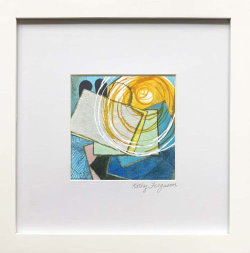 Whirlpool | Mixed Media in Paintings by Kathy Ferguson Art