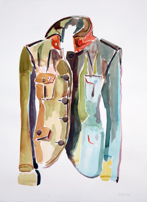 momento mori | Watercolor Painting in Paintings by Eric Farache Artist