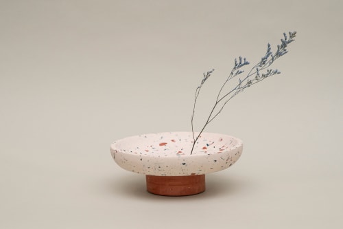 Elevated Bowl - Terrazzo | Decorative Bowl in Decorative Objects by Tropico Studio