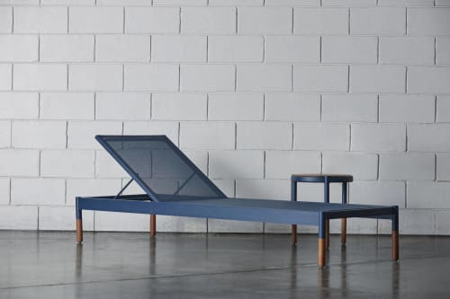 "Skyfolding" Sun Lounger | Chaise Lounge in Couches & Sofas by SIMONINI