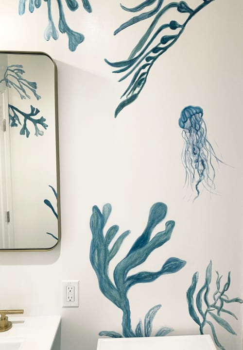 Jellyfish Mural | Murals by Stevie Howell