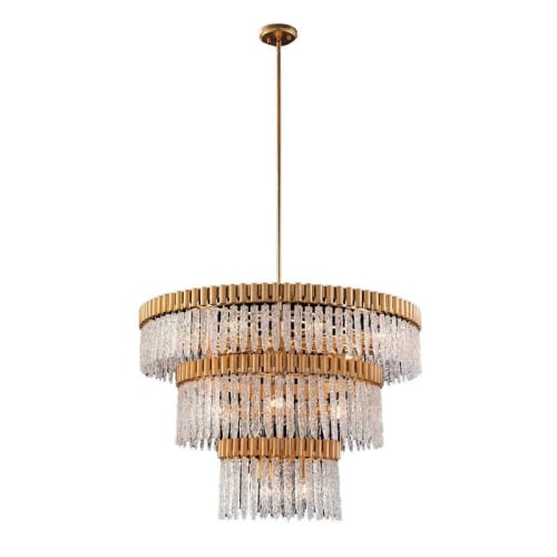 Alan Mizrahi SJ2153 Crystal Icicle | Chandeliers by Alan Mizrahi Lighting Design