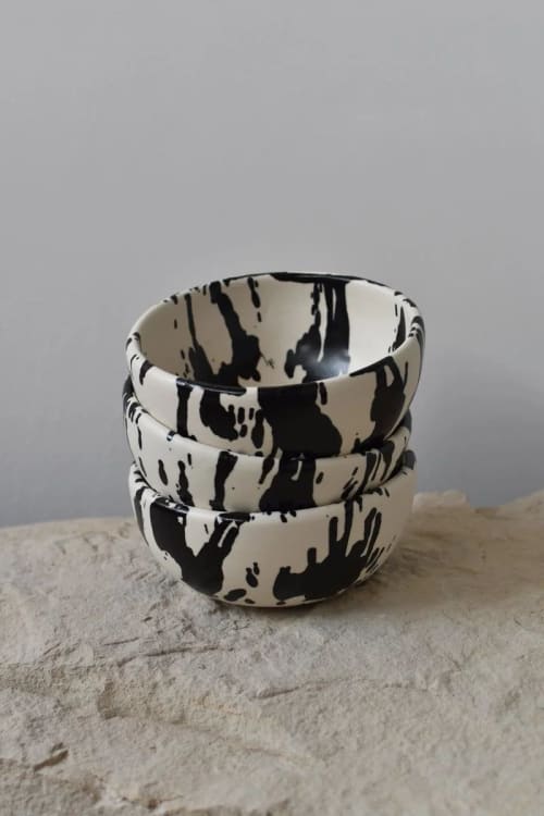 Rock Handmade Pottery Bowls - Set of 2 | Dinnerware by OWO Ceramics