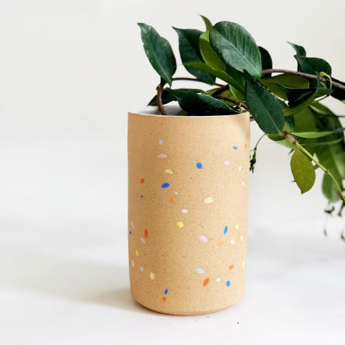Sprinkles on Speckles Vase | Vases & Vessels by OBJECT-MATTER / O-M ceramics