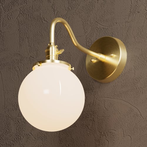 Altha - 8" Globe | Sconces by Illuminate Vintage